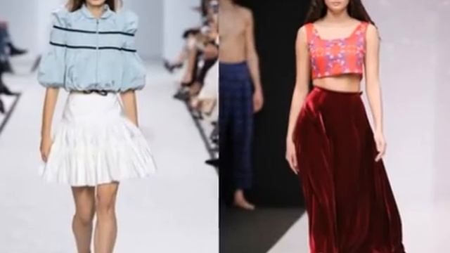 Длинные юбки 2017: модные новинки для прекрасных дам! смотреть онлайн