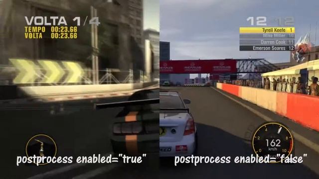 #129 [COMPARAÇÃO] Race Driver GRID postprocess enabled="true" vs "false" смотреть онлайн