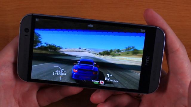 Как идет Real Racing 3 на HTC One M8 смотреть онлайн