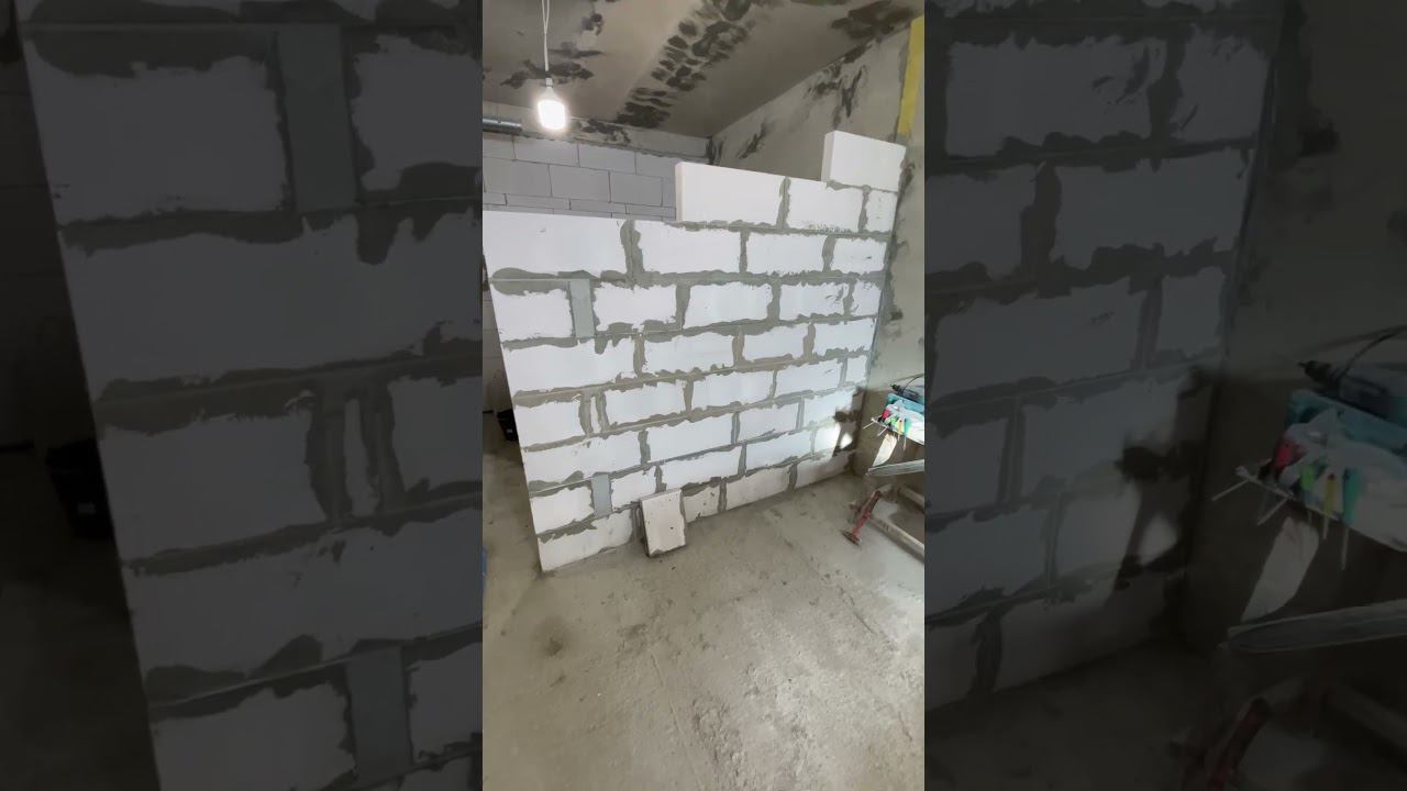 Возводим перегородки на объекте в ЖК 2119 #дизайнинтерьера #ремонтвновостройке смотреть онлайн