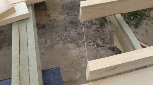 Каркасный сарай.  Сборка и монтаж стен. Часть 3.