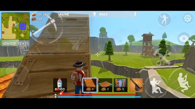 Rocket Royale - 3 vs 1 with minigun | Rocket Royale Android Gameplay #67 смотреть онлайн