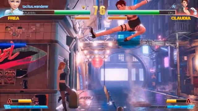 Fight Angel Special Edition (Uncensored Version) Playthrough - Arcade Mode 1st fight (Claudia) смотреть онлайн