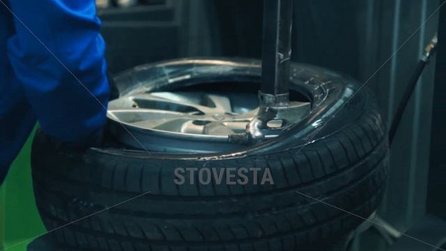 Lada XRay - шиномонтаж в StoVesta смотреть онлайн