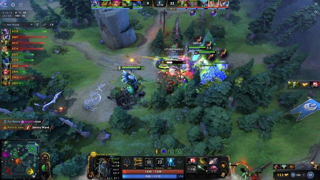 Watson Nature's Prophet Death Dealer | Dota 2 Pro Gameplay смотреть онлайн