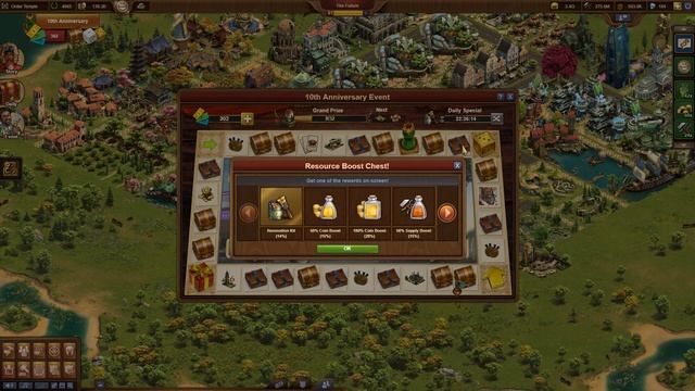 Forge of empires Выпуск 241 Tenth anniversary Event (Итоги и выводы) смотреть онлайн
