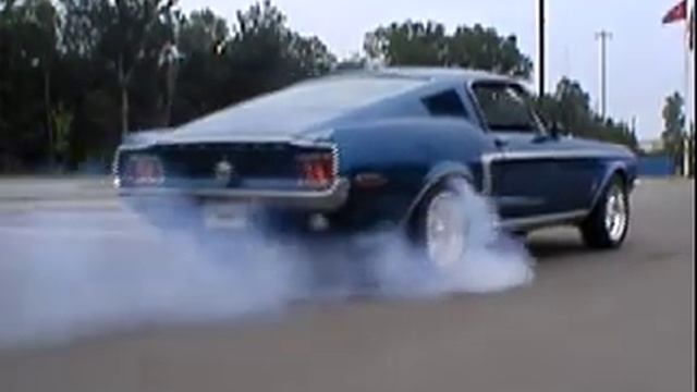 1968 Mustang Fastback Burnout смотреть онлайн