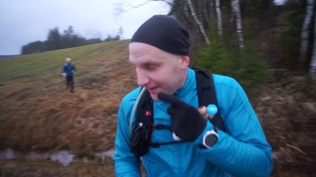 Лыжный Рогейн в Колосково ногами. ПО ЛАЙТУ смотреть онлайн