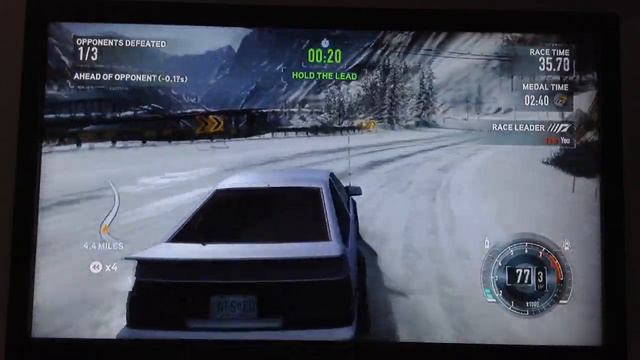 Need for Speed: The Run - Winter Blast - Snow Battle | NFS Edition Toyota Corolla GTS (AE86) смотреть онлайн