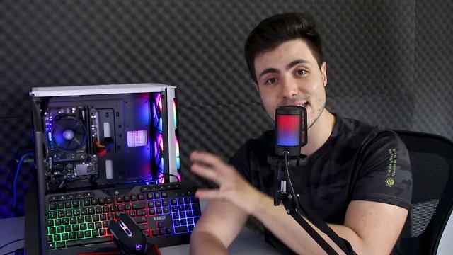 PC GAMER COMPLETO MAIS BARATO DA PICHAU + TESTES EM JOGOS смотреть онлайн