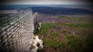 ДУГА С ВЫСОТЫ. СЕКРЕТНЫЙ ОБЪЕКТ СССР. РАДИОЛОКАЦИОННАЯ СТАНЦИЯ. ЧЕРНОБЫЛЬ 2021.