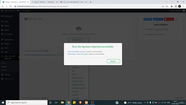 Importing Site on Live Server | how to move WordPress local to live | Complete WordPress Course смотреть онлайн