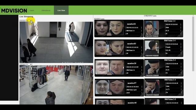 Система подсчета и определения посетителей в супермаркетах и торговых центрах. MDVISION смотреть онлайн