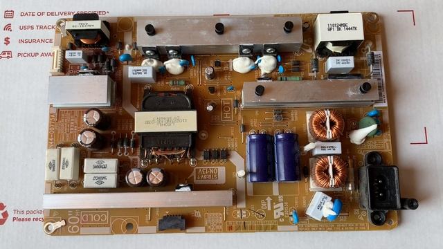 samsung TV no picture power supply problem no led backlight BN44-00775A смотреть онлайн