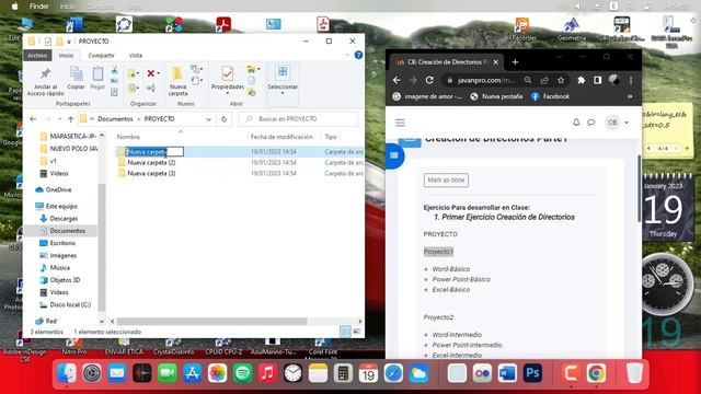 Creación de un Árbol de directorios en Windows смотреть онлайн