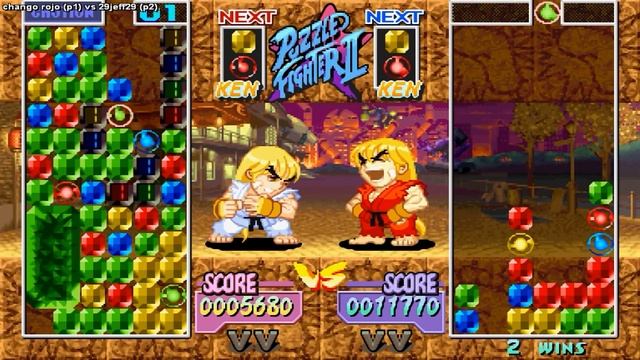 Super Puzzle Fighter II Turbo - chango rojo vs 29jeff29 смотреть онлайн