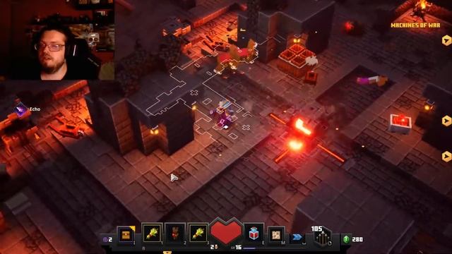 The Fiery Forge - Minecraft Dungeons смотреть онлайн