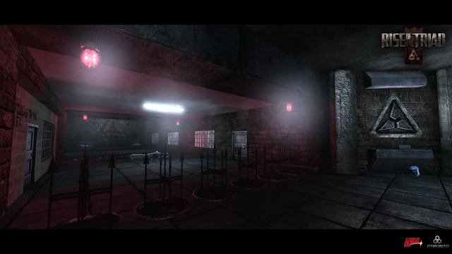 Rise of the Triad (2013) - Multiplayer Level Fly-Through смотреть онлайн