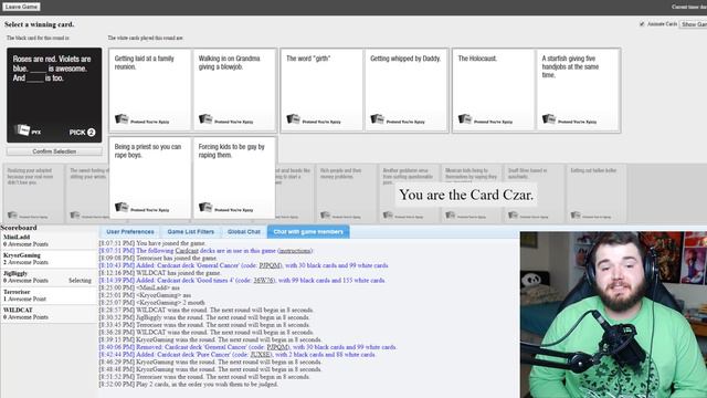 Granny and the Powdered Milk Stank - CARDS AGAINST HUMANITY смотреть онлайн