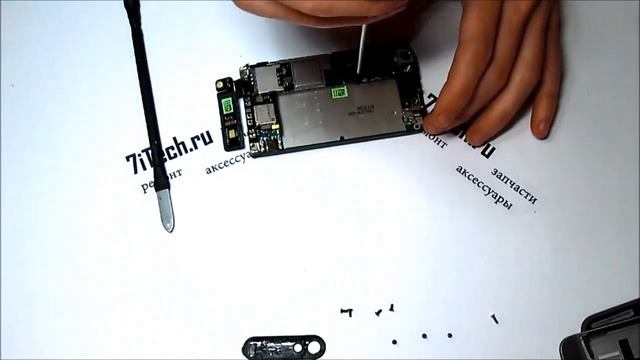 7iTech: как разобрать HTC One V htc-rus.com смотреть онлайн