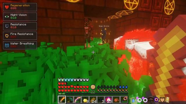 RL Craft S2 #19 - Exploring The HELL!? & Tamed Black Pinky ? - Minecraft Java | in Hindi смотреть онлайн