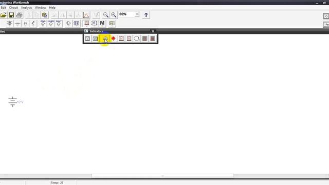 Урок №1 Использование программы Electronics Workbench