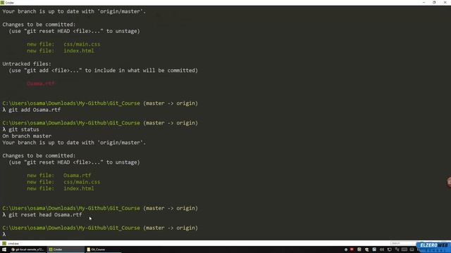 [Arabic] Learn Git & GitHub #04 - Add And Reset And Commit & Explain Progress смотреть онлайн