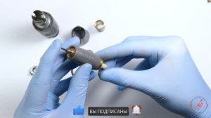 Как почистить ручку фрезера аппарата для маникюра, как  разобрать и собрать strong 102L