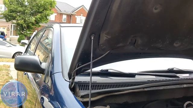 How to Open (and Close) the Hood - Toyota Corolla (2003-2008) смотреть онлайн