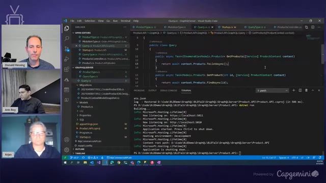Donald Hessing, Arin Roy & Arjan v. Dijk - Creating a GraphQL server on .NET - Future Tech - Part 2 смотреть онлайн