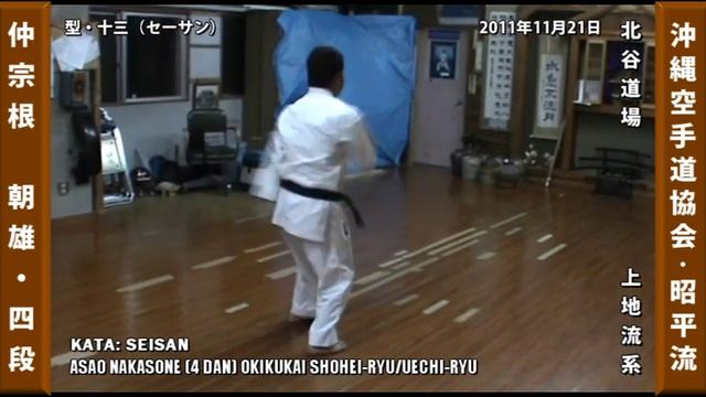 沖縄空手道 KATA: SEICHIN, SEISAN & SEIRYU смотреть онлайн