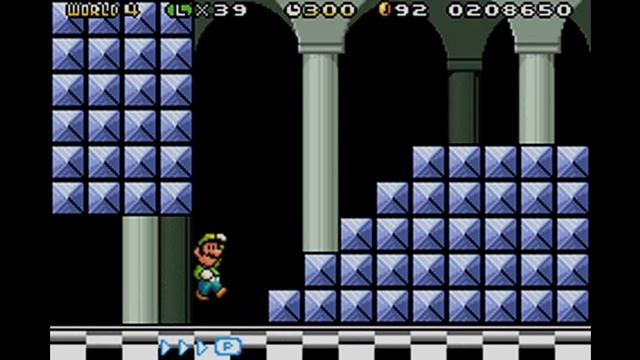 Playthrough - Super Mario Advance 4: Super Mario Bros. 3 (e-Reader Enhanced) - World 4 (1) (Part 8) смотреть онлайн