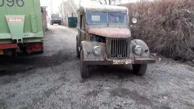 Газ 69 + гур БМВ + вакуум МВ w124 + om 601 turbointercooler смотреть онлайн