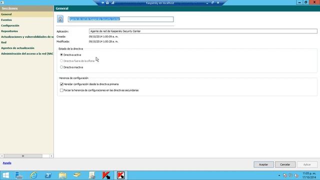 Kaspersky Security Center - Introducción a directivas смотреть онлайн