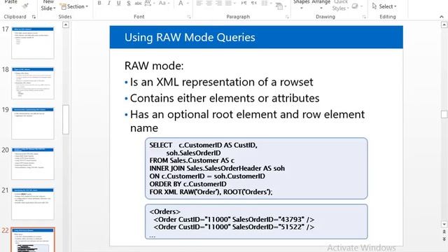 36 XML Query In SQL P1 смотреть онлайн
