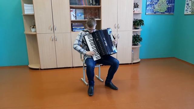 Субель Никита. Средняя группа, Аккордеон, Сольская ДШИ Р Н П «Коробейники» обр А Матовицкой смотреть онлайн