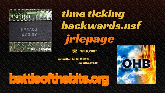 jrlepage - time ticking backwards.nsf [*WILD_CHIP*] смотреть онлайн