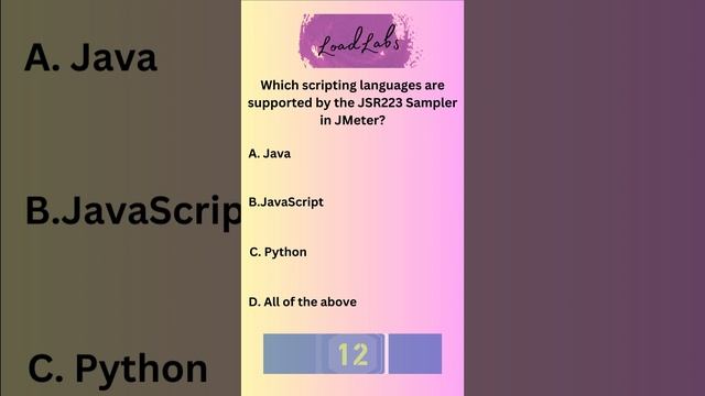 Which scripting languages are supported by the jsr223 sampler in jmeter смотреть онлайн
