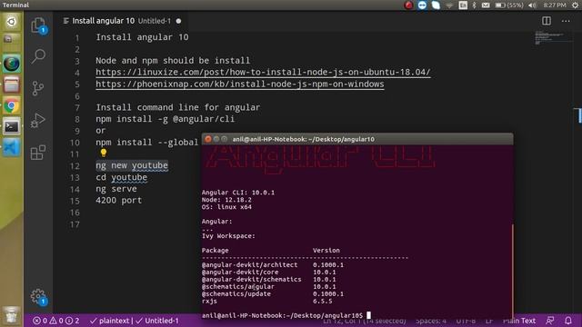 Angular 10 Hindi tutorial #2 Install смотреть онлайн
