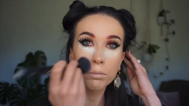 OMBRE BLACK & RED MAKEUP TUTORIAL #JAMIESWEEKOFCOLOUR смотреть онлайн