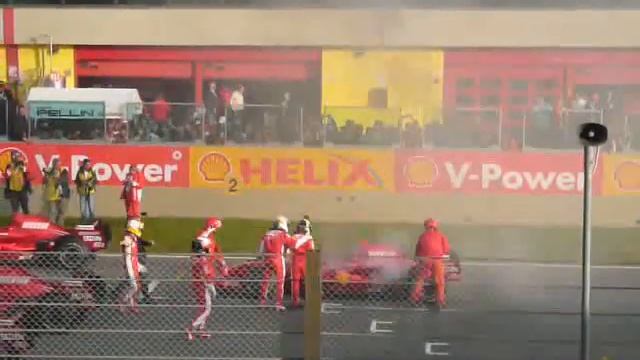 Ferrari a fuoco. Ferrari to fire. Mugello 2007. смотреть онлайн