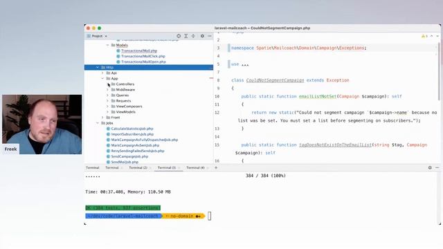 Refactoring Mailcoach to domains смотреть онлайн