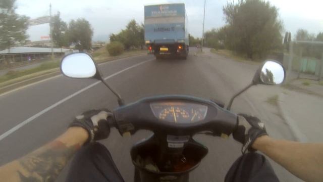 Тест драйв HONDA DIO ZX AF35 | Вся правда о скутере! смотреть онлайн