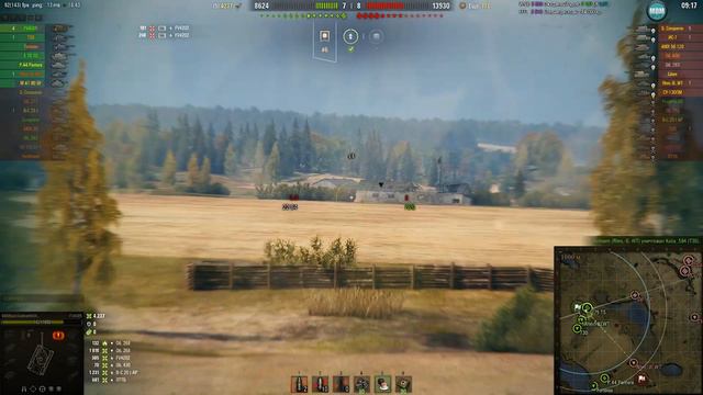 FV4005 Stage II карта Малиновка, 11.3К dmg, 8 kills, Рэдли. WoT 1.9.0. 2К VIDEO. смотреть онлайн