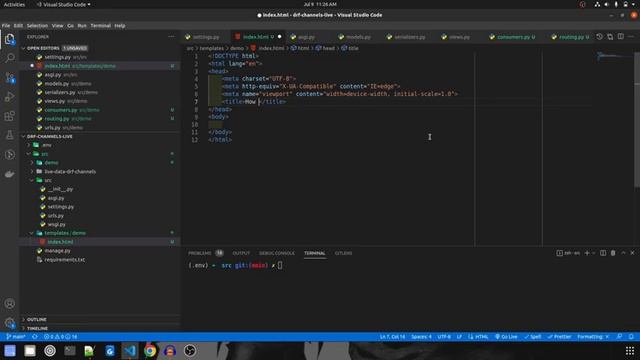 Live Data in Django using Django Channels (Part 2) смотреть онлайн