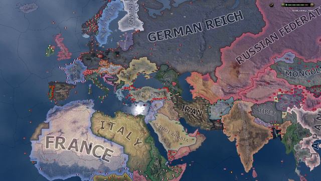 When France joins Axis (non historical) Hoi4 Timelapse смотреть онлайн