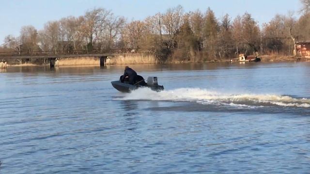 Обь-3 დრიფტი კატერით. Обь-3 Boat Drifting. Обь-3 дрифт на катере . Обь-3 Drifti Katerit