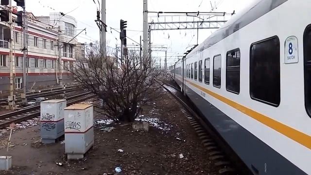 ЭП2Д 0008 [ЦППК] экспресс отправляется со ст Подольск смотреть онлайн