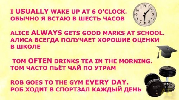 PRESENT SIMPLE настоящее простое время. КАК И ГДЕ ИСПОЛЬЗОВАТЬ? ПРАВИЛО PRESENT SIMPLE