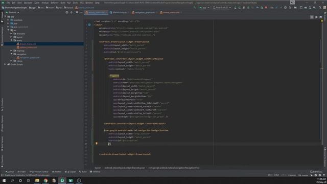 Navigation Graph Part-4 | Kotlin | Android Navigation Drawer смотреть онлайн